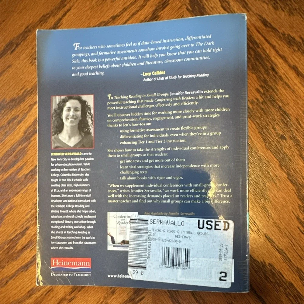 Jennifer Serravallo Teaching Reading in Small Groups PB 2009 Heinemann Elem